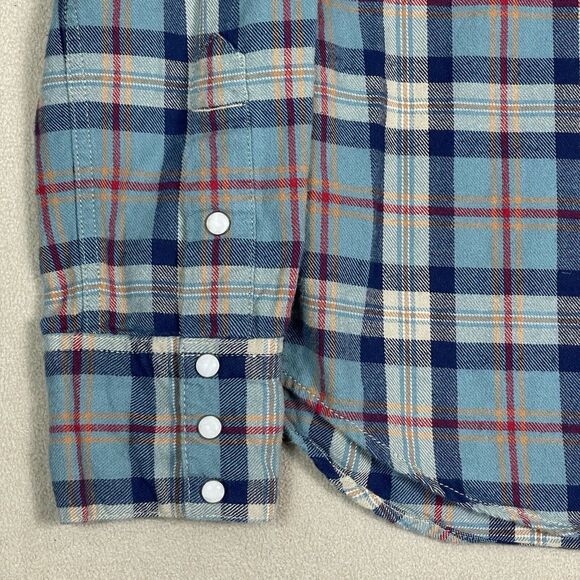 Men's Plaid Button-Up Shirt - Picture 3 of 12